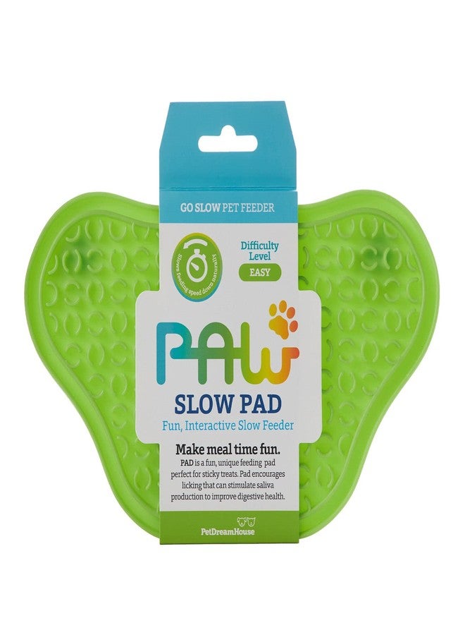 Pawsindia Lick Mat for Dogs with Suction Cup for Distraction During Bath Activity and Slow Feeding (Green) - Image 1